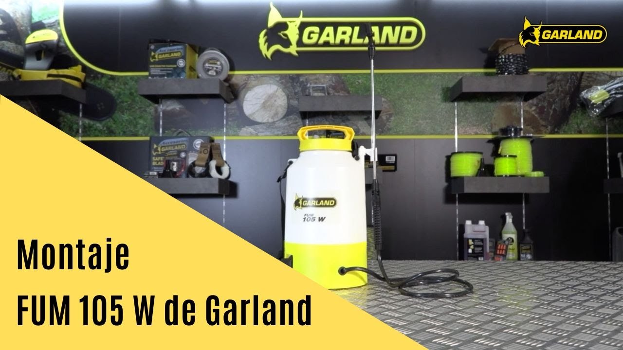 Fumigador a batería FUM 105 W | Montaje