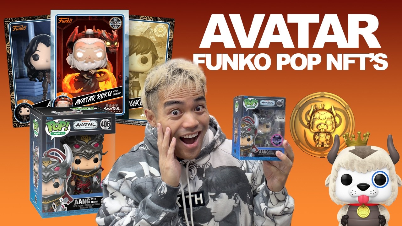 Распаковка цифровых NFT-фигурок Funko Pop по фильму «Аватар» 🌊🔥 Мне удалось заполучить Грааль?!