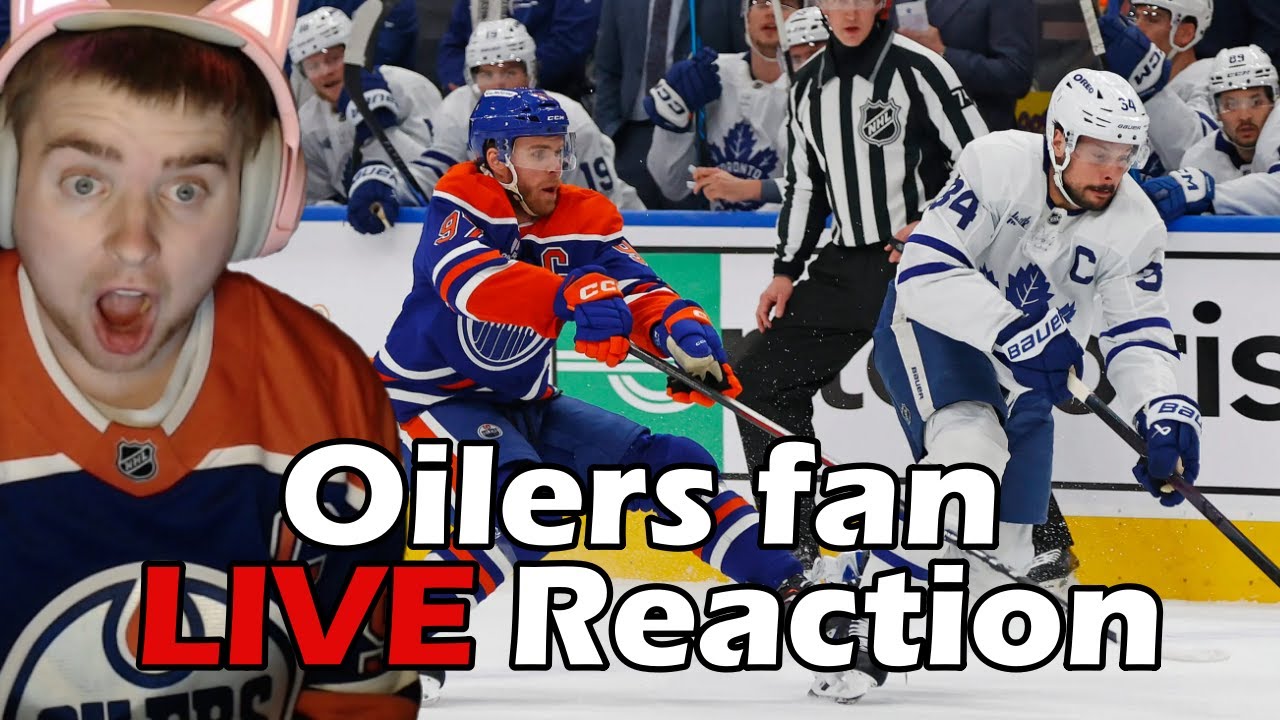 Oilers fan LIVE reaction to Leafs vs Oilers 2/3/26!!