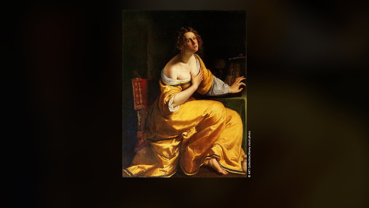 Die Bekehrung der Magdalena von Artemisia Gentileschi
