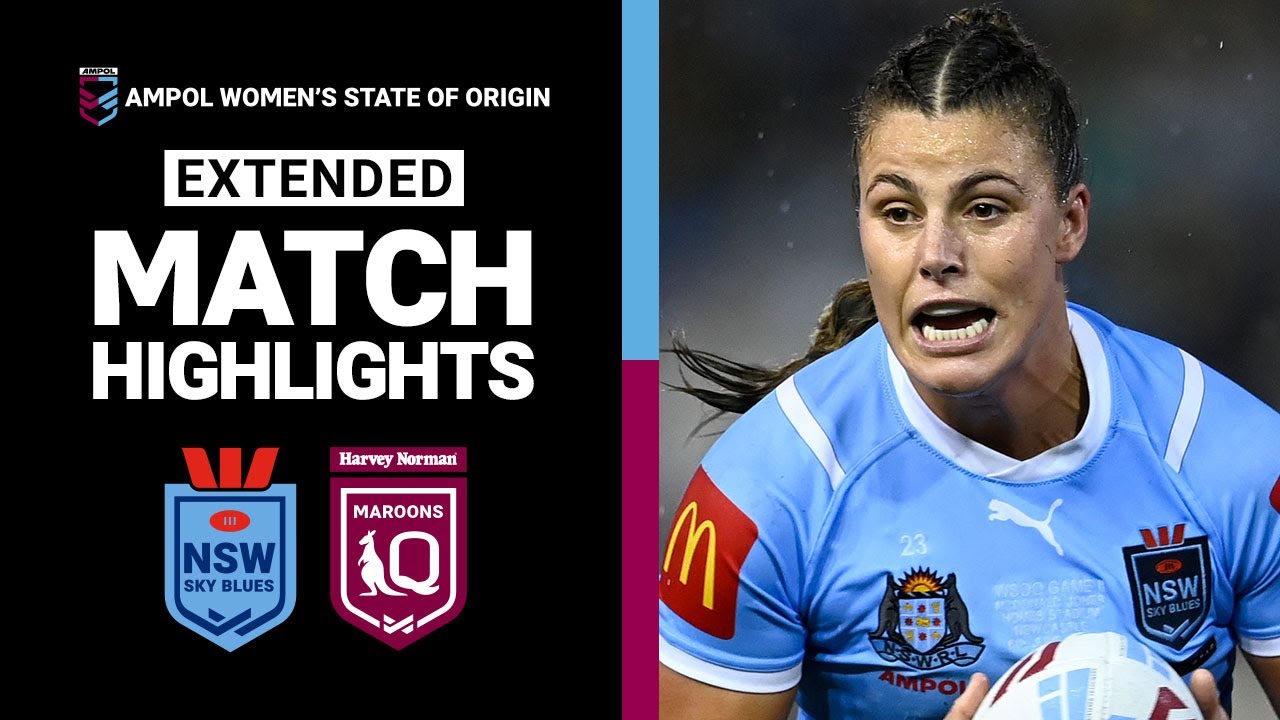 State of Origin 2024 | NSW Sky Blues | Extended Match Highlights | Game 2