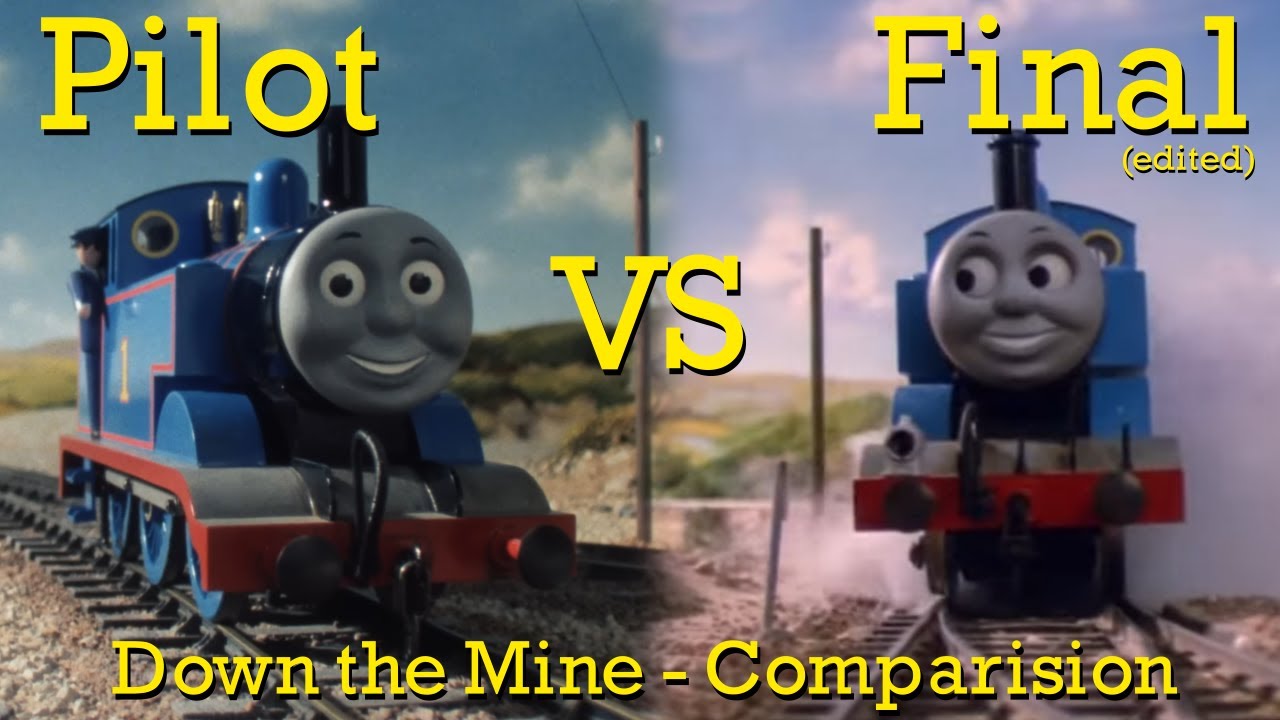 Pilot vs Final – Thomas Down the Mine Comparison