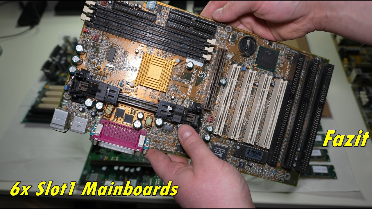 Konvolut - Retro Mainboards von Kleinanzeigen - Teil 3 - Test der restlichen Mainboards und Fazit