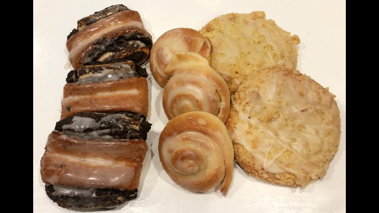 Schnecken - Streusel, Zucker und Mohnschnecken Schritt für Schritt