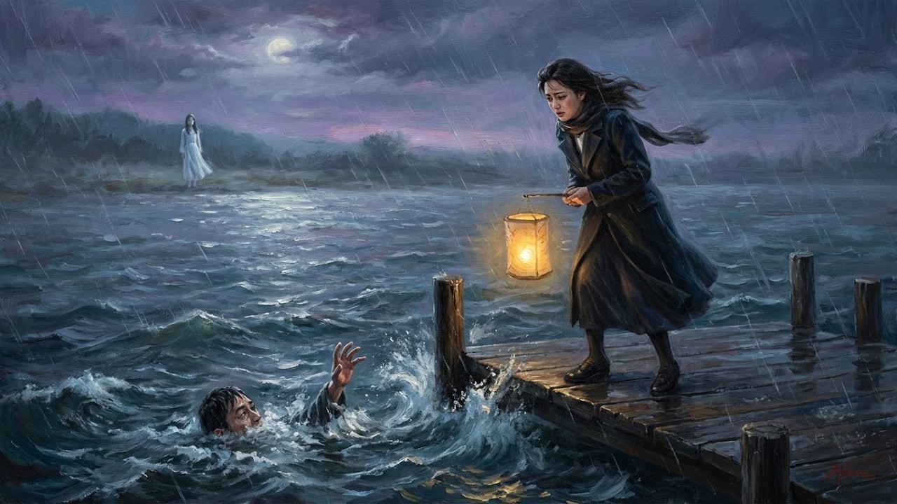 Renacida, no salvé a mi prometido de ahogarse—lo dejé hundirse por la “Luz de Luna...| Ficción AI