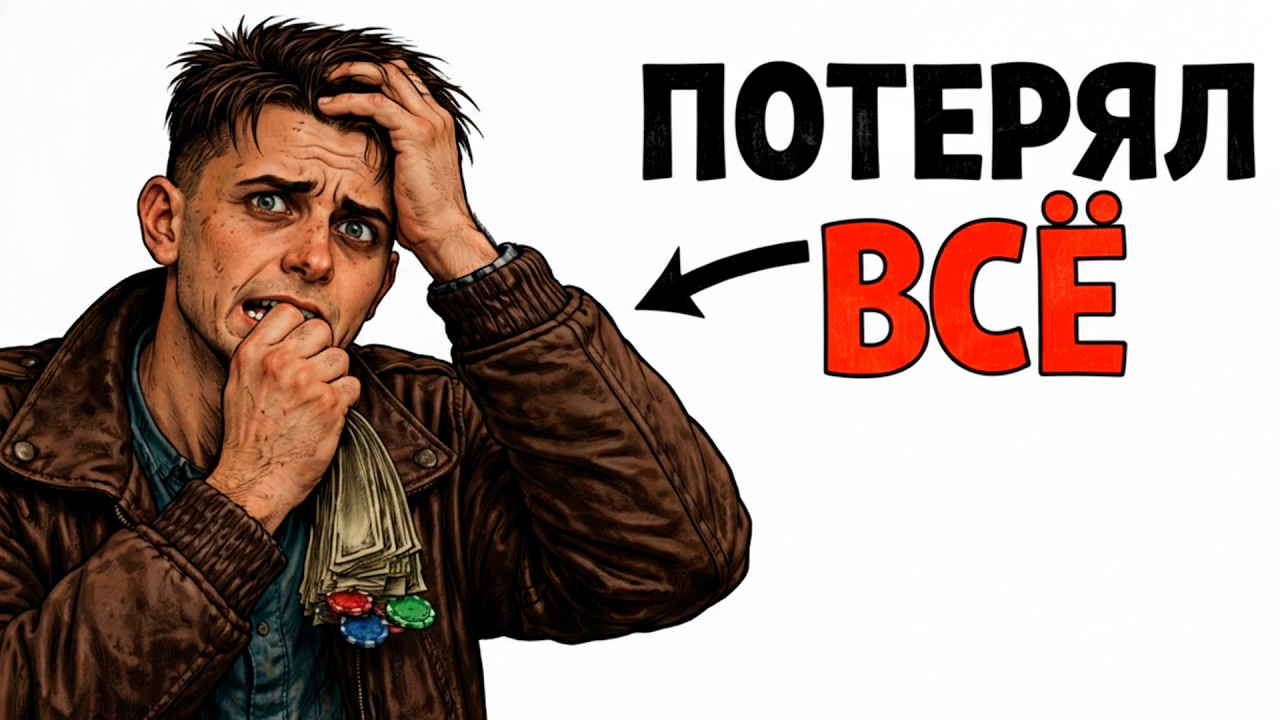 ТЫ — ЛУДОМАН, ПРОИГРАВШИЙ КВАРТИРУ И СЕМЬЮ (И ЭТО ВСЯ ТВОЯ ЖИЗНЬ)
