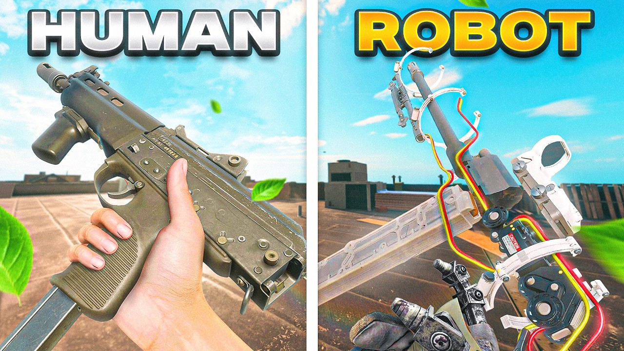 I Tested HUMAN vs. ROBOT Loadouts in Warzone Rebirth Island