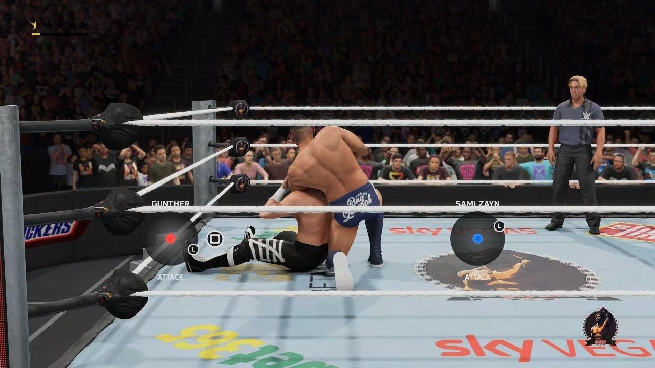 CCW RAW 2nd Match: Gunther Vs Sami Zayn