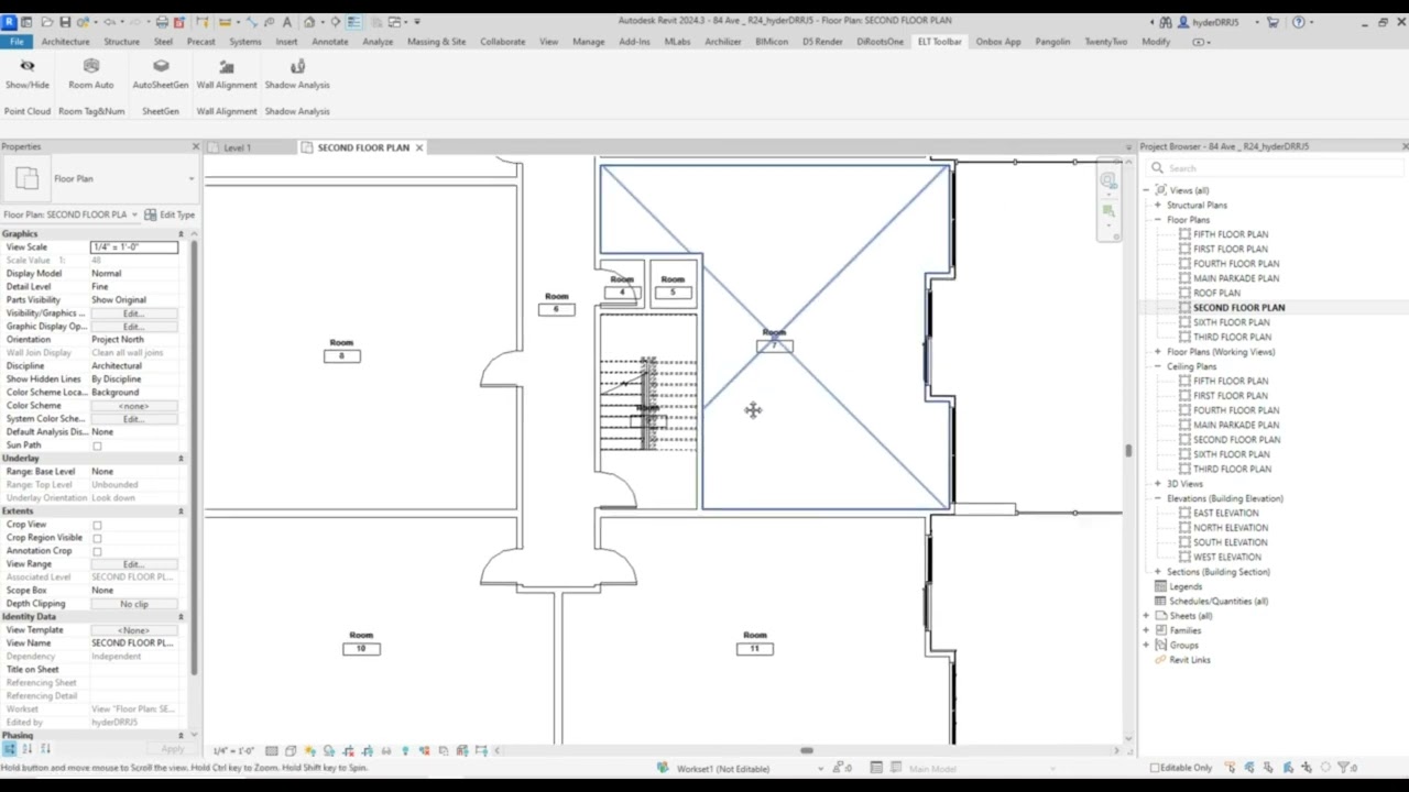 Auto Room Placement & Tagging in Revit | BIM Automation Workflow