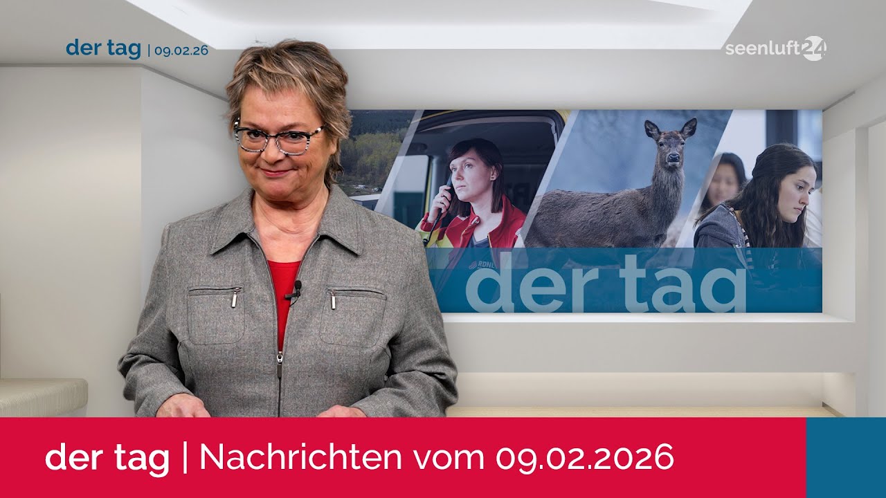 DER TAG | Die Nachrichten vom 09.02.2026