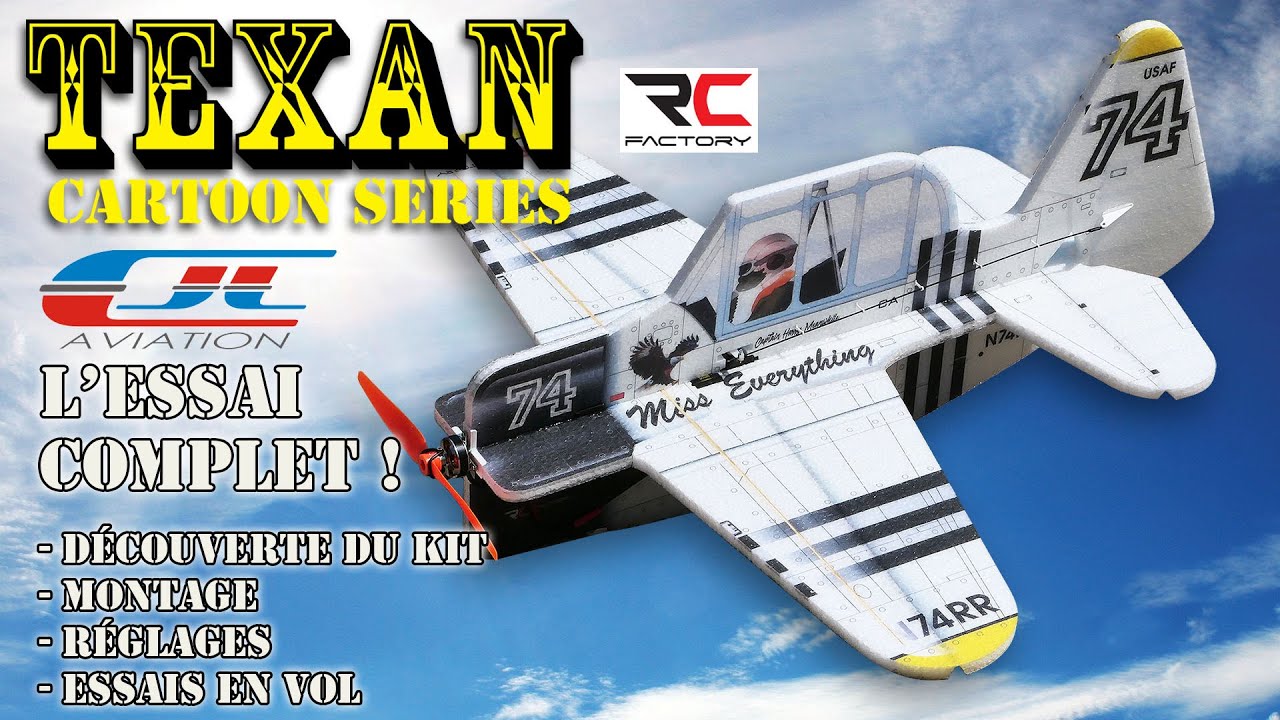 Essai du TEXAN de RC Factory - JLC-Aviation