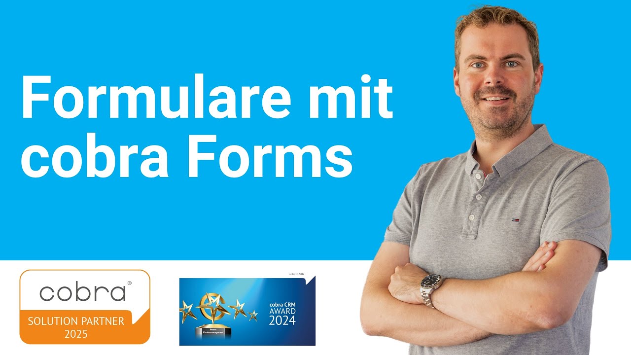 Webformulare mit cobra Forms erstellen und Daten direkt in die cobra Datenbank durchreichen