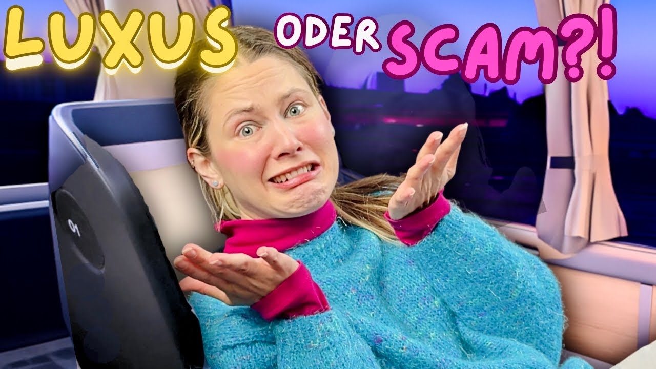 Der GEHEIME Luxus Nachtbus durch Europa?! 😳