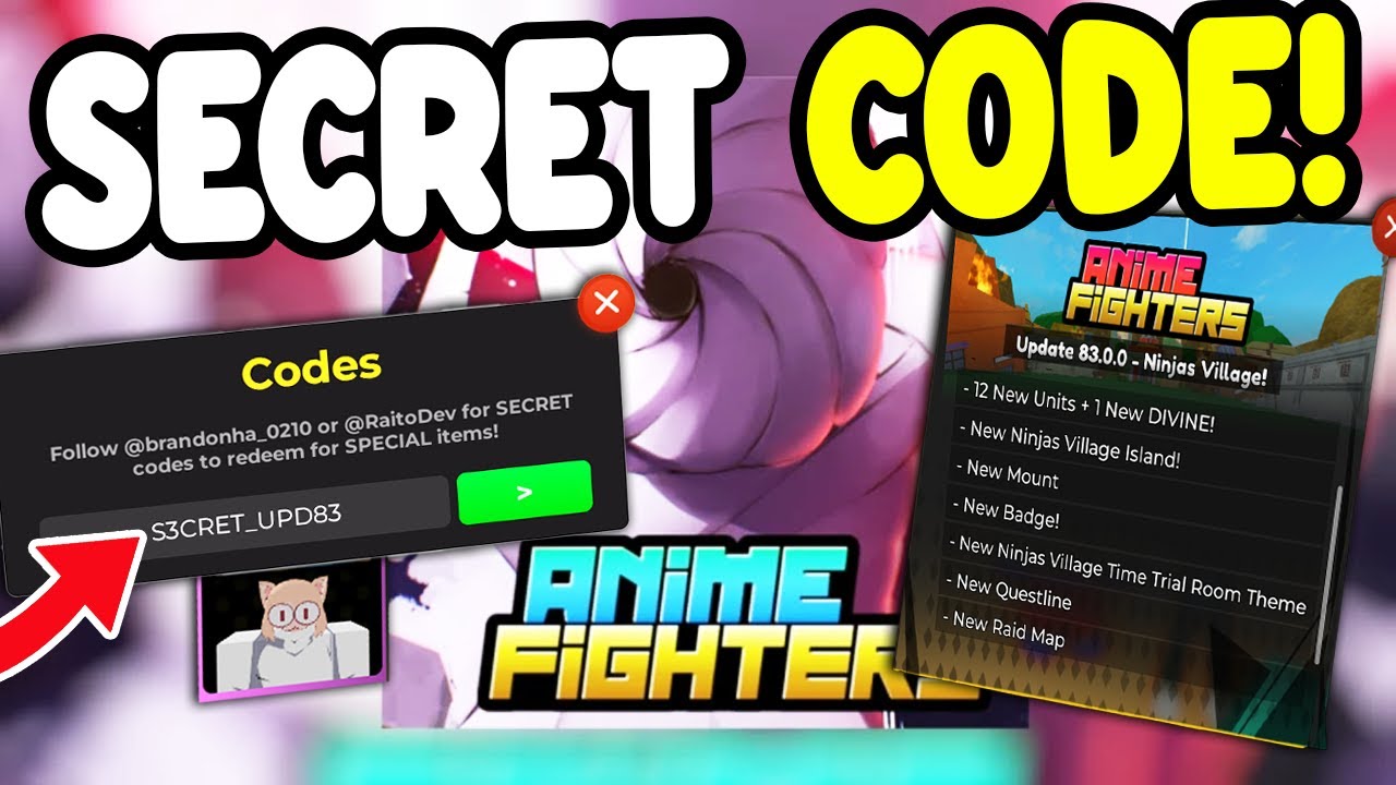✅ КОДЫ СИМУЛЯТОРА АНИМЕ-БОЙЦОВ ROBLOX &mdash; Все новые рабочие коды! (ОБНОВЛЕНИЕ 83)