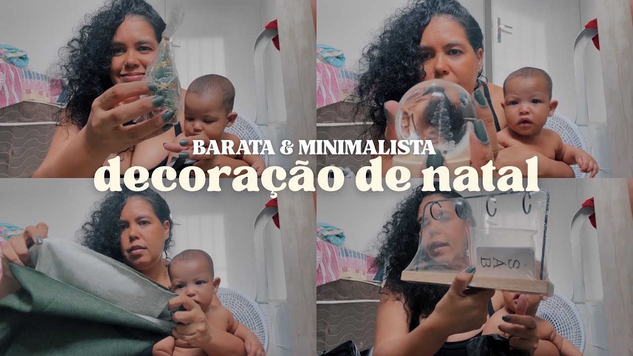 🎄Compras simples e baratas na shopee para decoração de natal e para a sala.