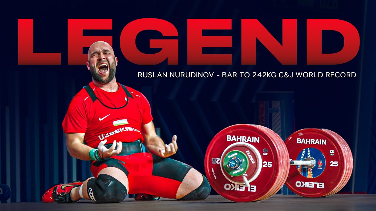 Bar to 242kg World Record - A Clean & Jerk Masterclass by Ruslan Nurudinov