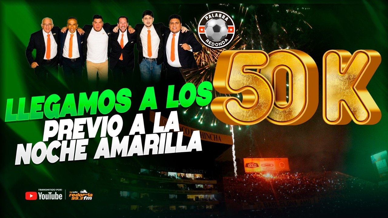 🔴 EN VIVO  / LLEGAMOS A LOS 50K PREVIO A LA NOCHE AMARILLA - PALABRA REDONDA / 30 DE ENERO 2026