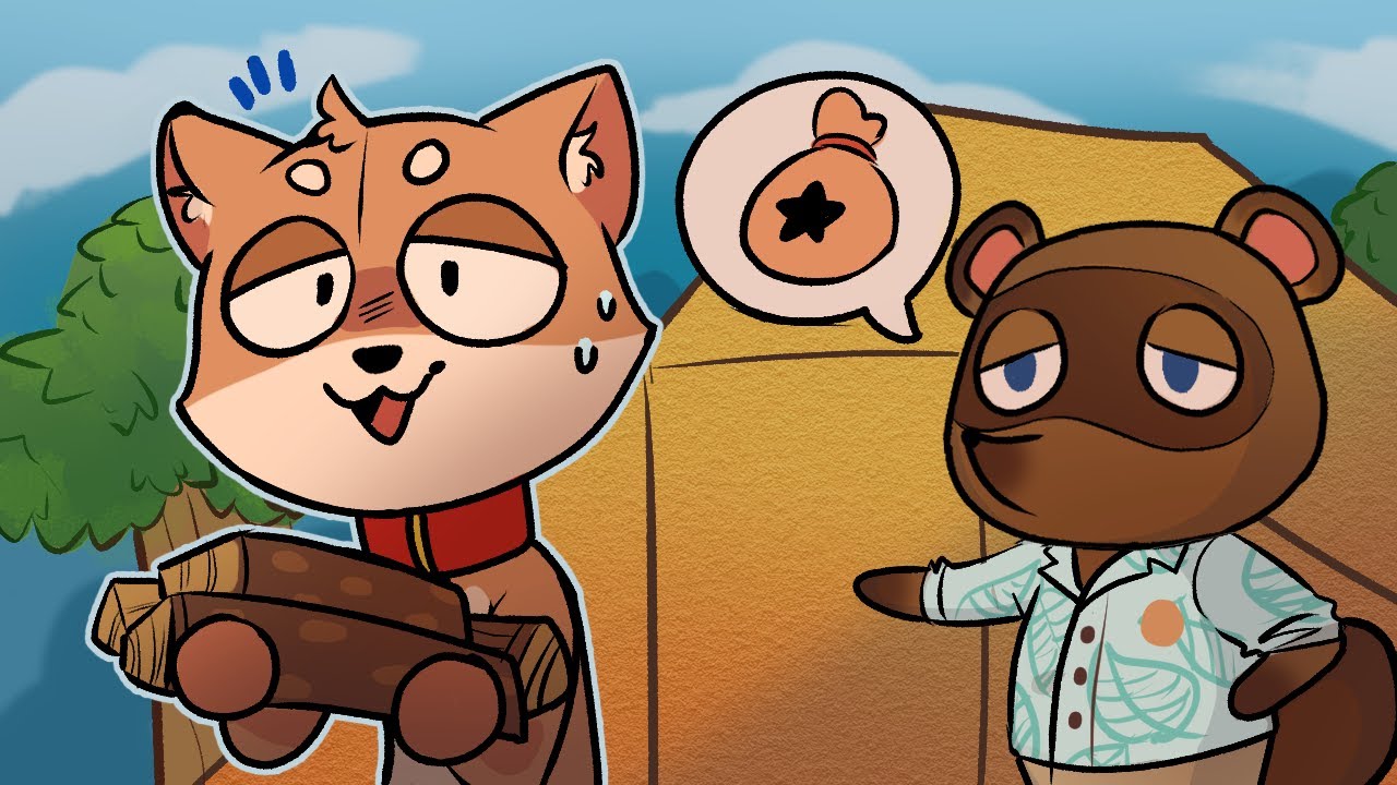 traves VODS: my first steps in animal crossing | Day 1