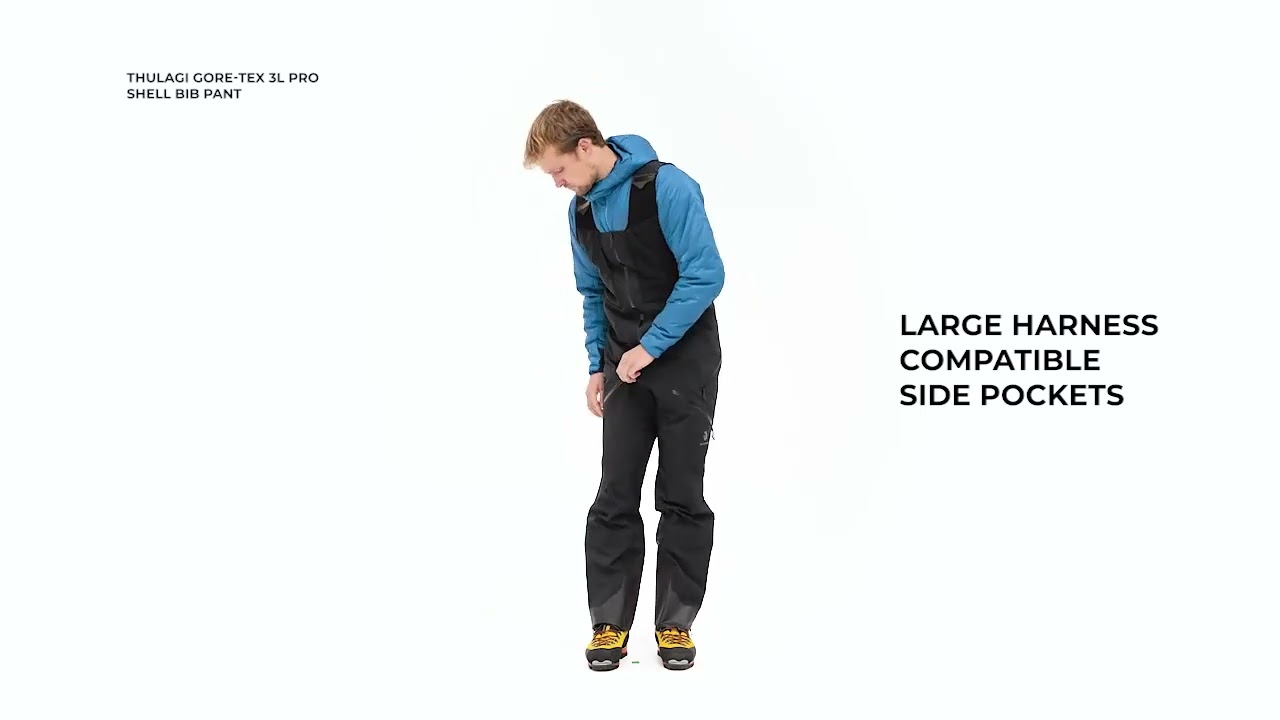 MEN`S THULAGI GORE TEX 3L PRO SHELL BIB PANT | BY1PN0011