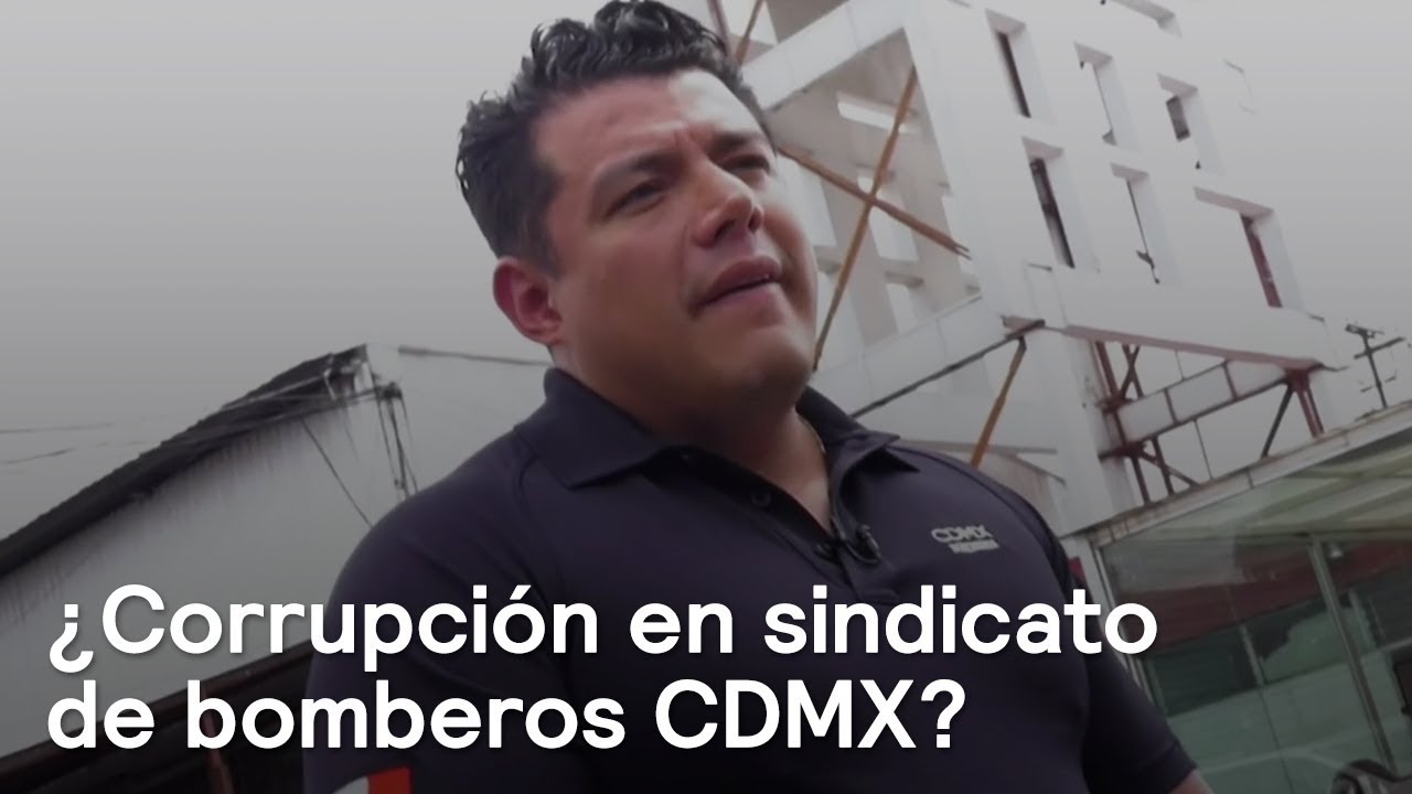 Líder sindical de bomberos utiliza grupo de choque - En Punto con Denise Maerker