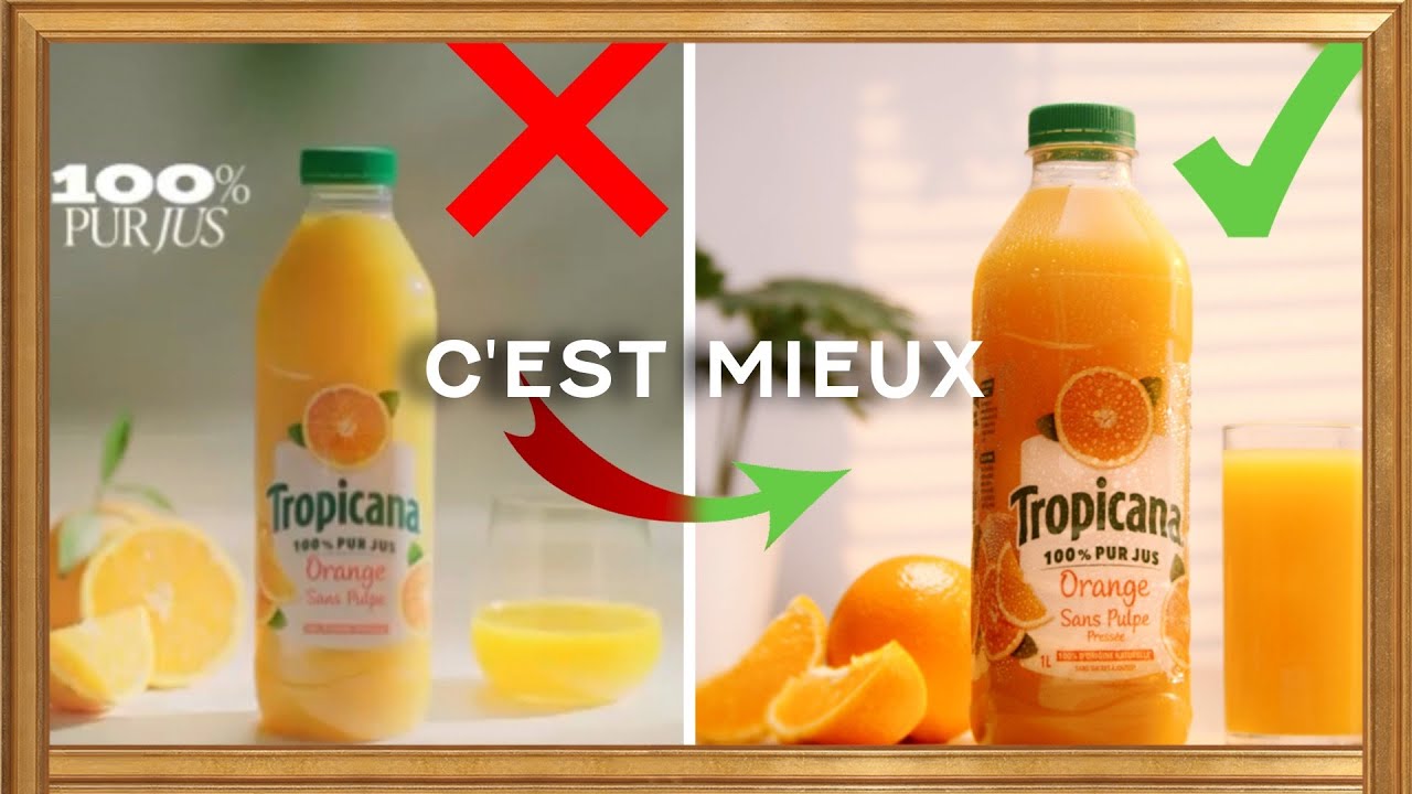 Je REFAIS la PUB de TROPICANA ! (Analyse Marketing + Making of)