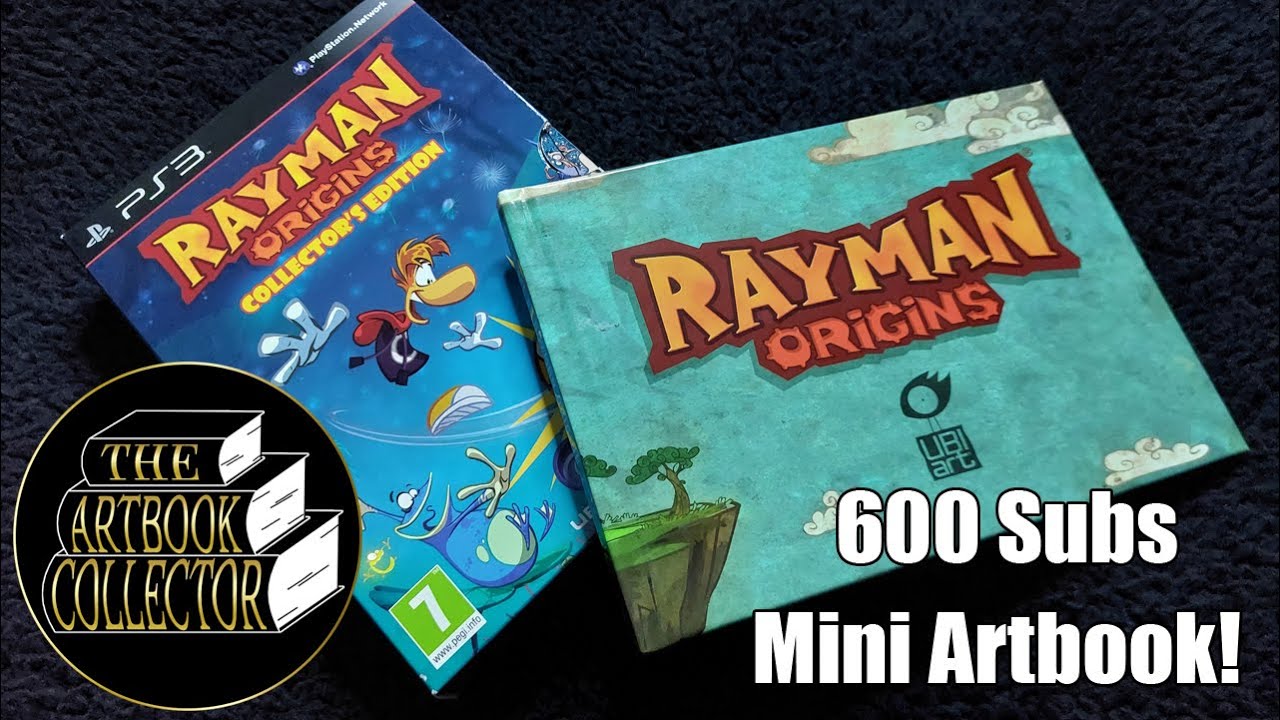 Mini Artbook | The Art of Rayman Origins - Book Flip Through