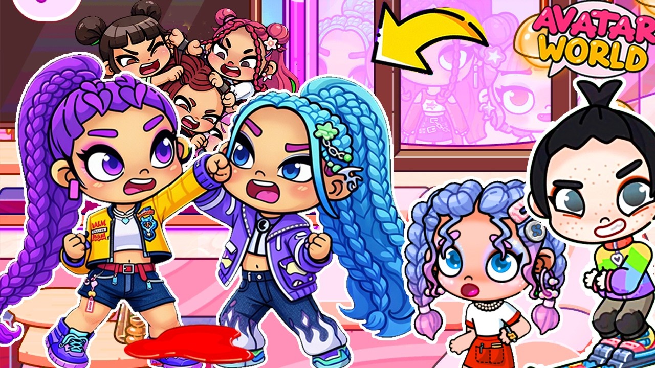 😱РУМИ K-POP ПОДРАЛАСЬ с GALXE.. КОПИРКА ? 💕 ИСТОРИЯ AVATAR WORLD СЫН УЧИЛКИ РУТИНА ОБНОВЛЕНИЕ СЕКРЕТ