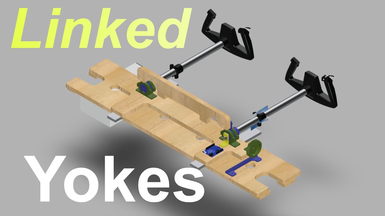 Creating Dual Linked Flight Sim Yokes | C172 #32