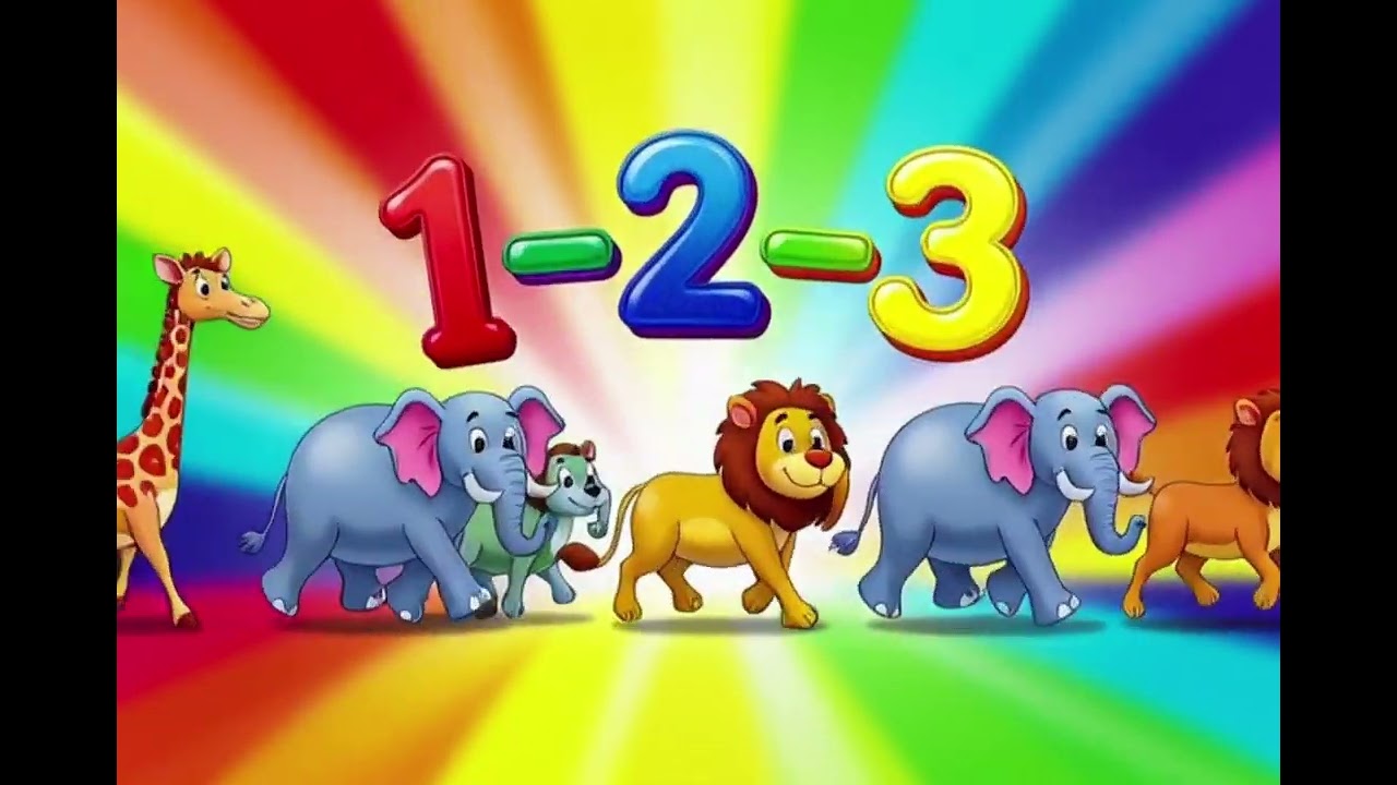 Counting Numbers 1–10 🎶 | Learn to Count with Fun Nursery Rhymes for Kids