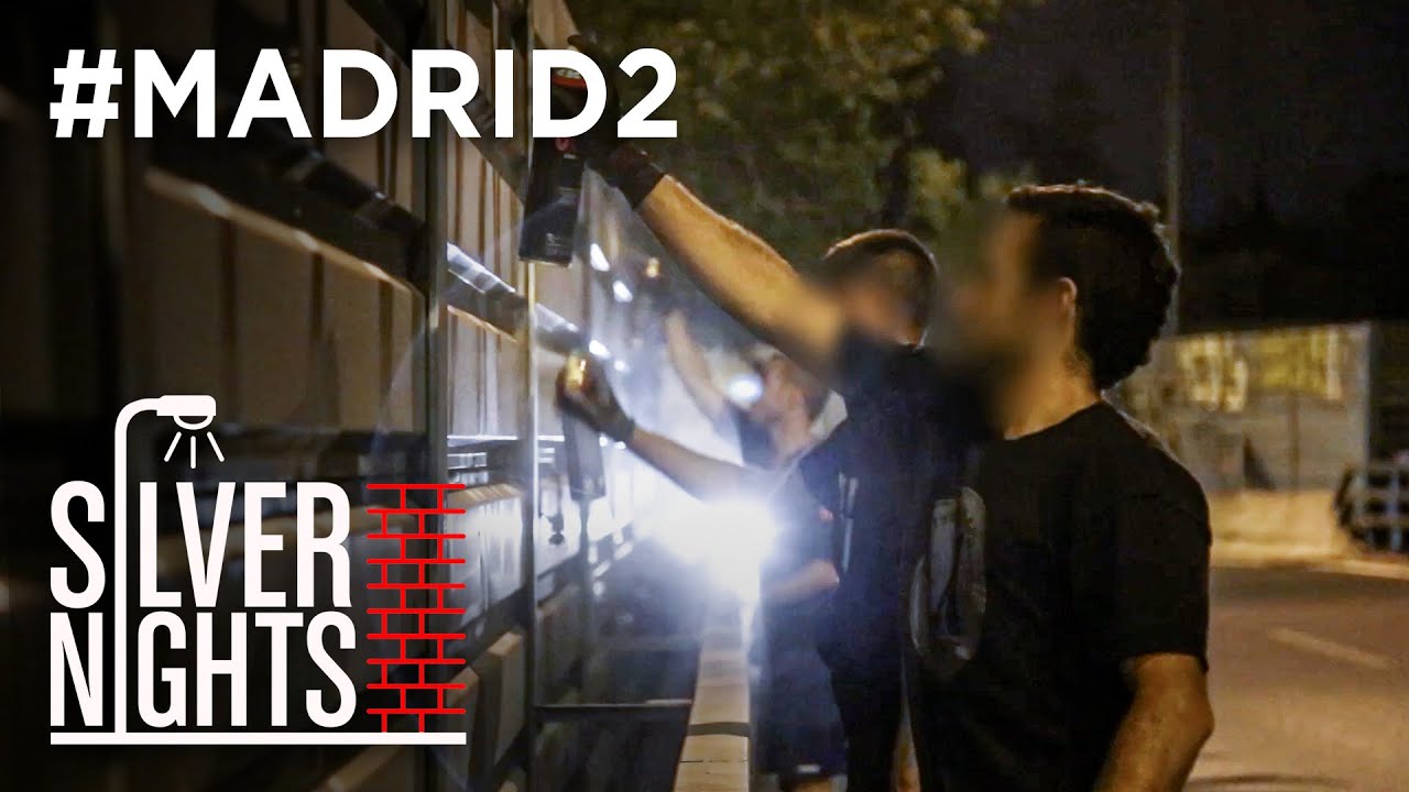 Silver Nights ⚪ Graffiti en MADRID parte II