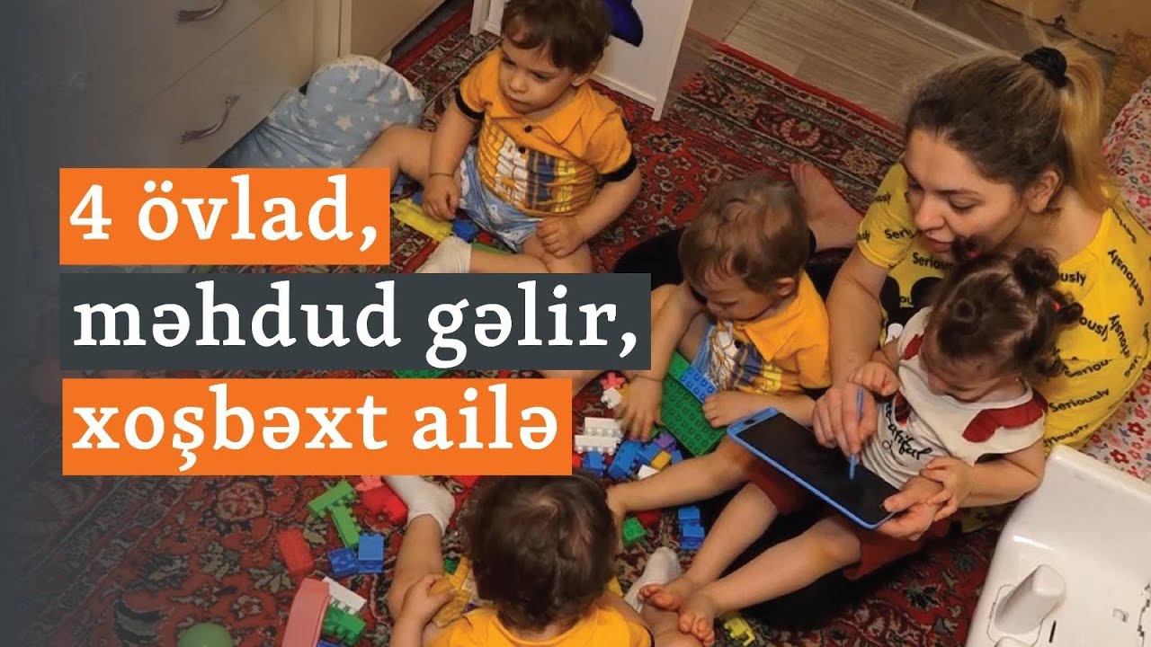 27 kvadrat metrdə 4 uşaqlı ailə: Onlar bunun öhdəsindən necə gəlir?