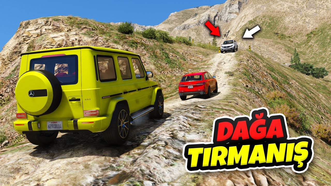 ⛰️ Güçlü Suv Arabalar ile Dağa Tırmanıyoruz ⛰️ GTA 5