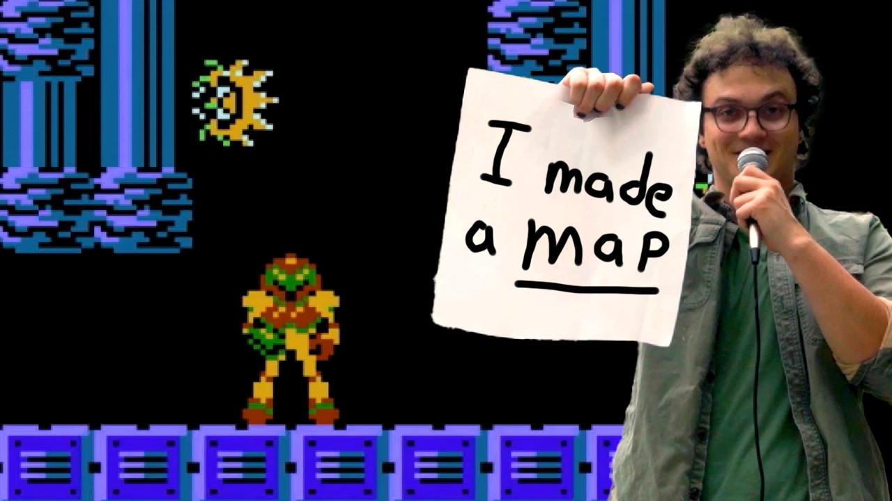 Прохождение Metroid с помощью картографии