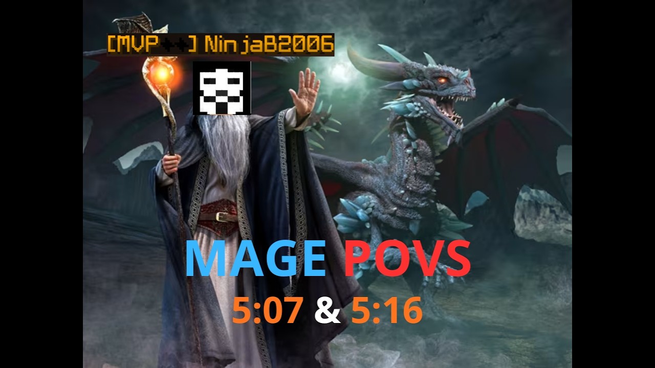 M7 mage povs I 5:07 & 5:16 - Why can't I get a sub 5?