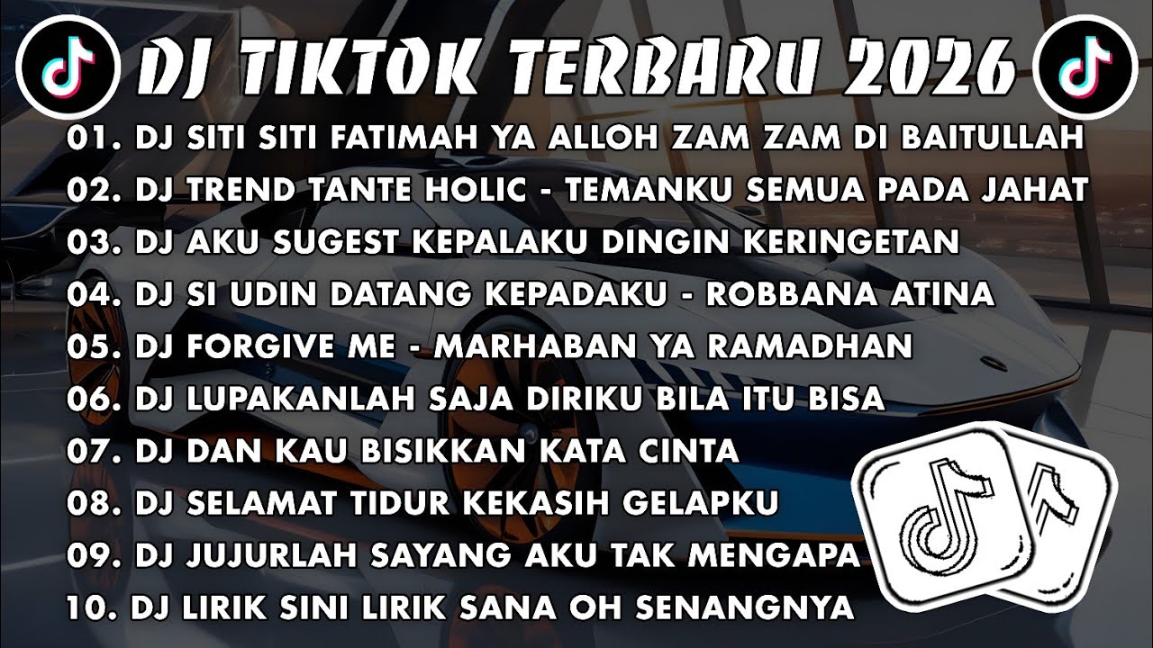 DJ TIKTOK TERBARU 2026🎵DJ SITI SITI FATIMAH YA ALLOH🎵DJ TREND TANTE HOLIC - TEMANKU SEMUA PADA JAHAT