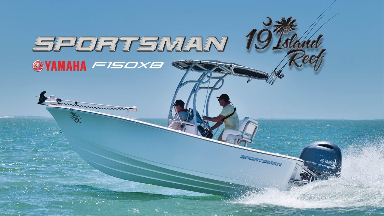 Sportsman Island Reef 19 Centre Console Powered By Yamaha F150 Outboard