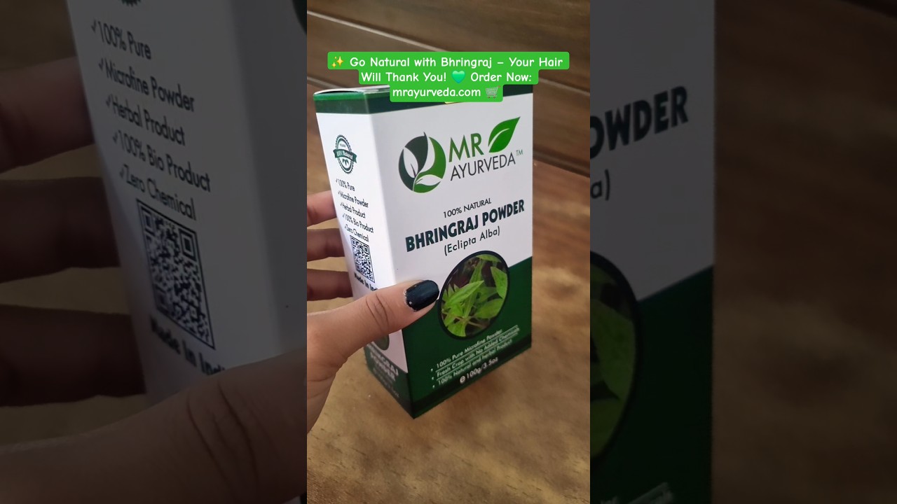 Bhringraj Powder for Hair Growth ✨ | Stop Hair Fall Naturally 