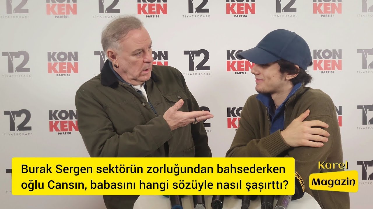 Burak Sergen sektörün zorluğundan bahsederken oğlu Cansın, babasını hangi sözüyle nasıl şașırttı?