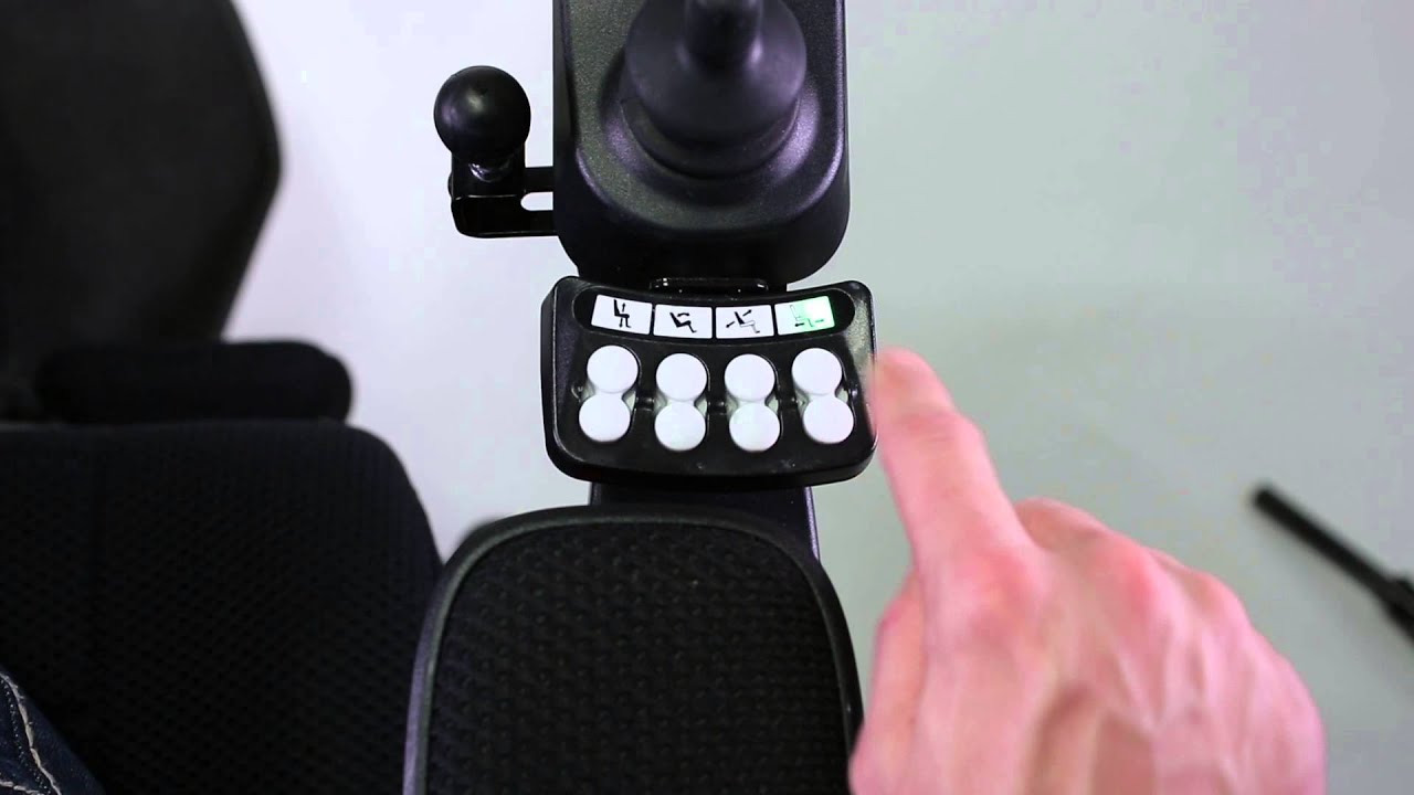 Permobil IRM and Memory Seating Setup