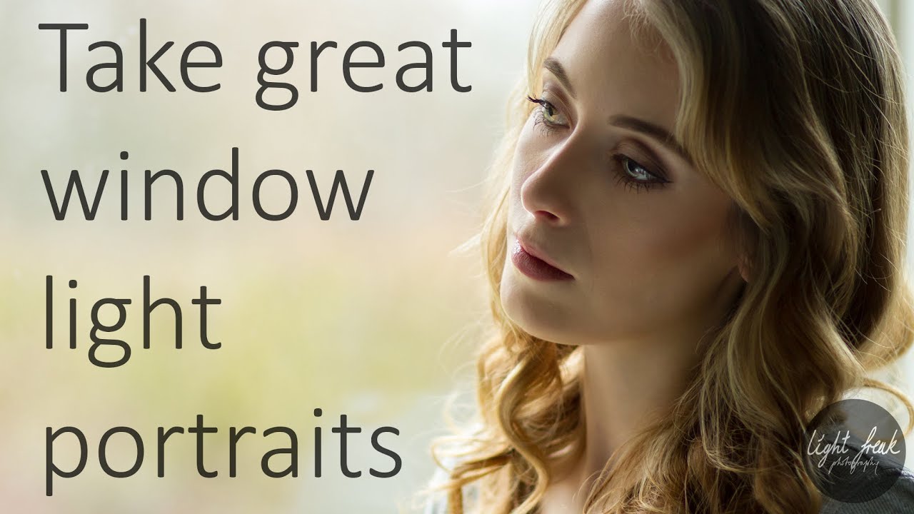 Window Light as Backlight for Portraits