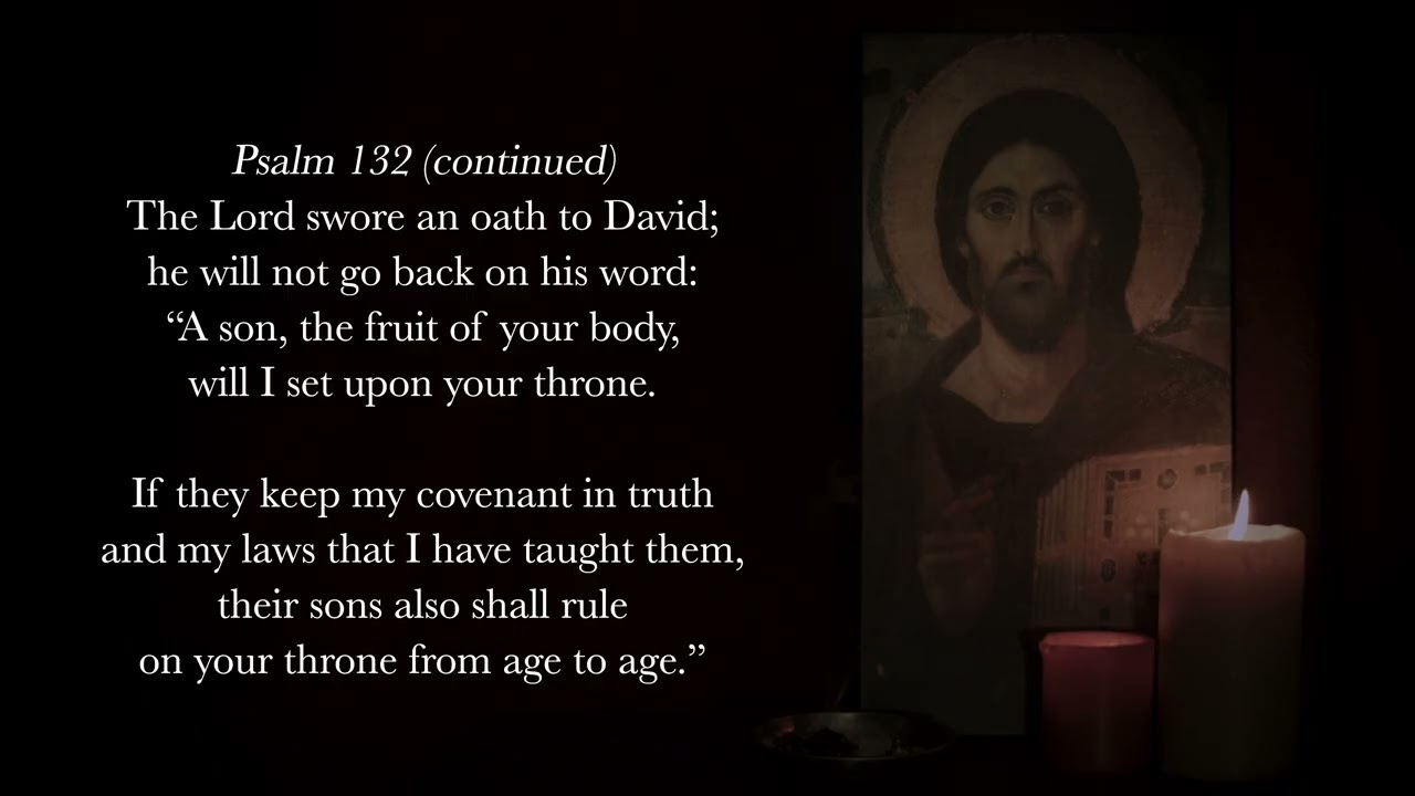 3.12.26 Vespers, Thursday Evening Prayer of the Liturgy of the Hours