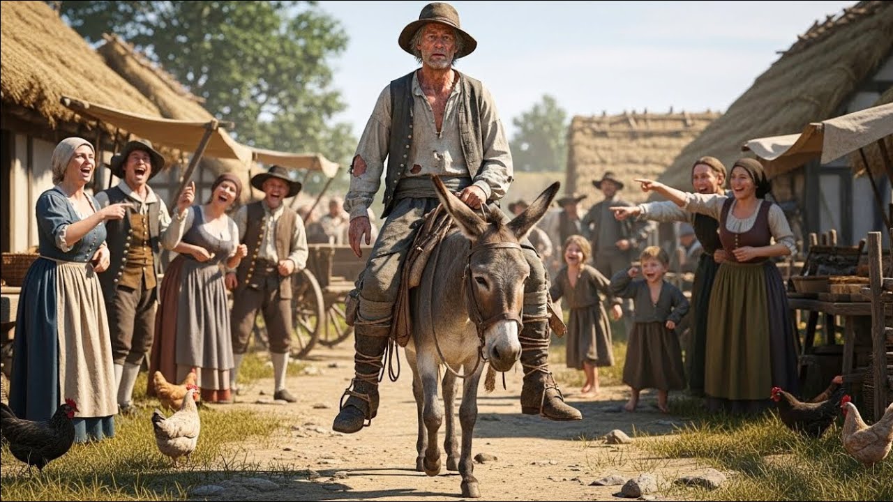 Se rieron de él por andar en un burro sin saber que era un rico granjero… pero él hizo lo inesperado