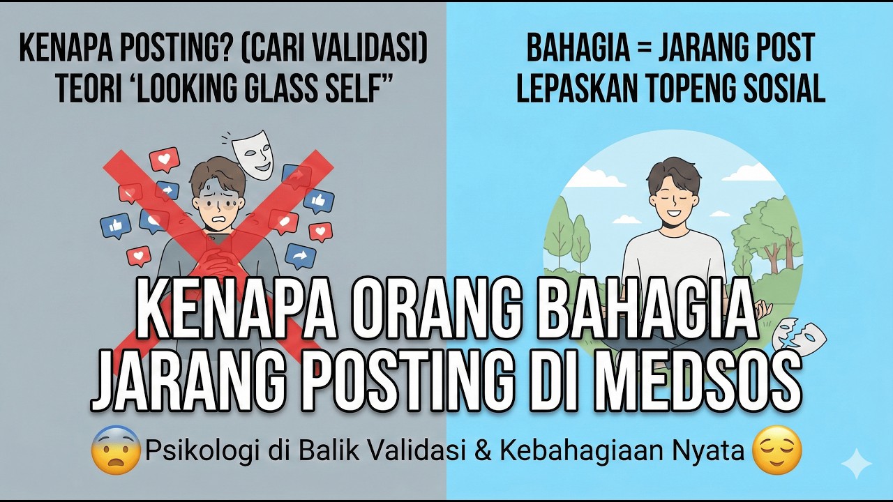 📴Why Happy People Don't Post
