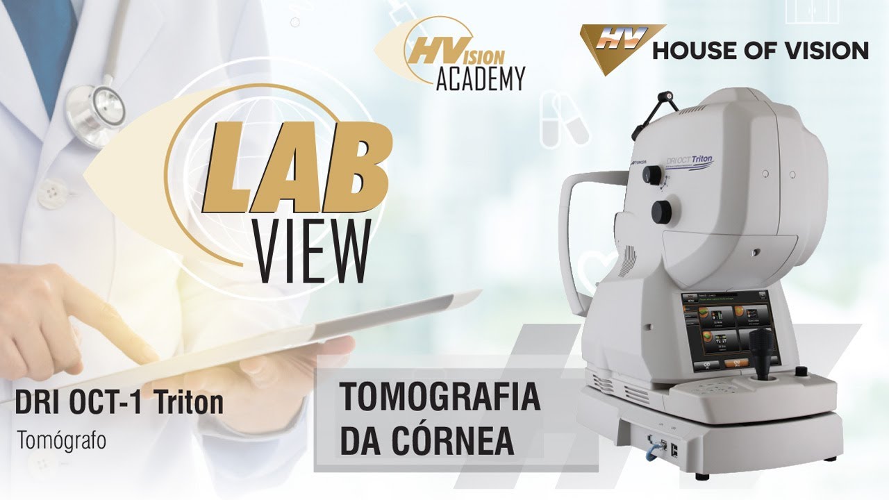 DRI OCT-1 TRITON TOMOGRAFIA DA CÓRNEA- HVision ACADEMY