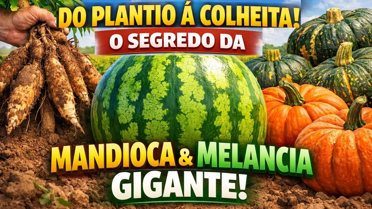Plantação Lucrativa: Como Produzir Melancia e Abóbora com Sucesso!