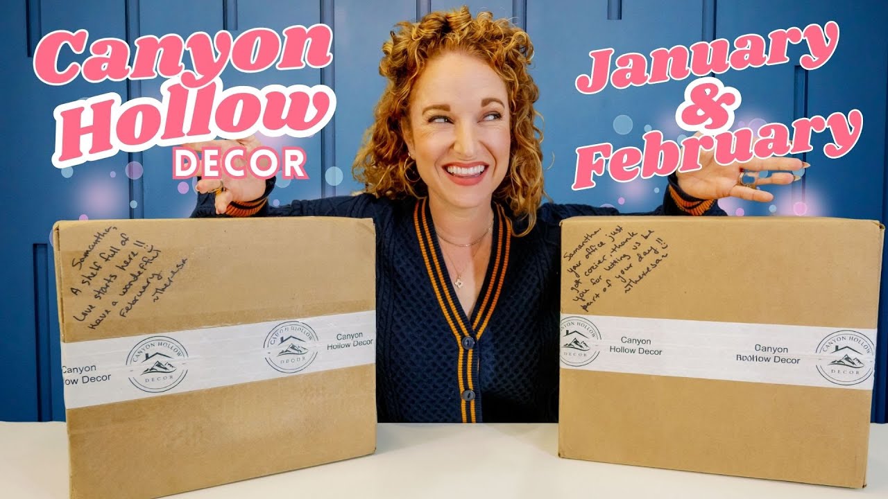 Canyon Hollow Home Decor Subscription Box Review & Unboxing