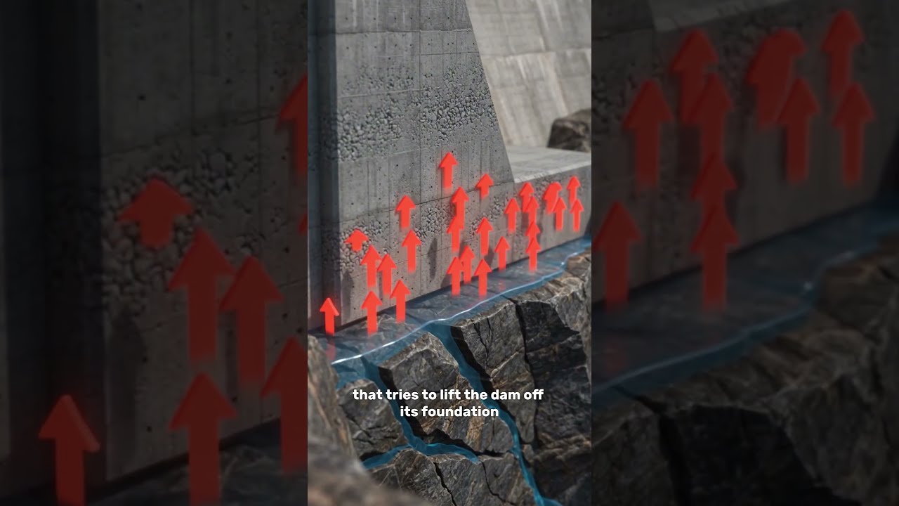 How Heavy Pumps SAVE Hoover Dam From Exploding 🌊 #shorts