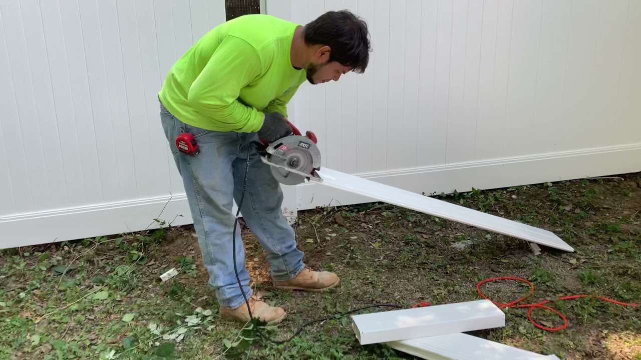 Como instalar una cerca de Vinyl privado 6’