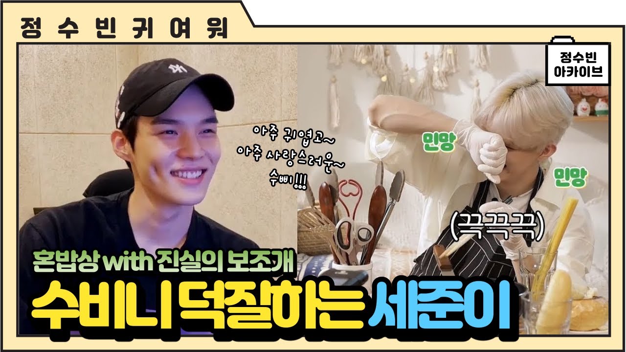 [빅톤 세준/수빈] 수비니 덕질하는 세주니 (feat. 진실의 보조개)