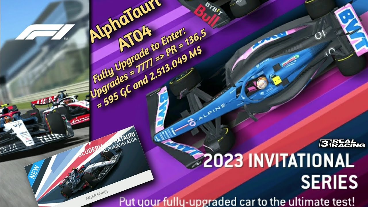 Formula 1® 2023 Invitational Series - Scuderia AlphaTauri ‐ RR3